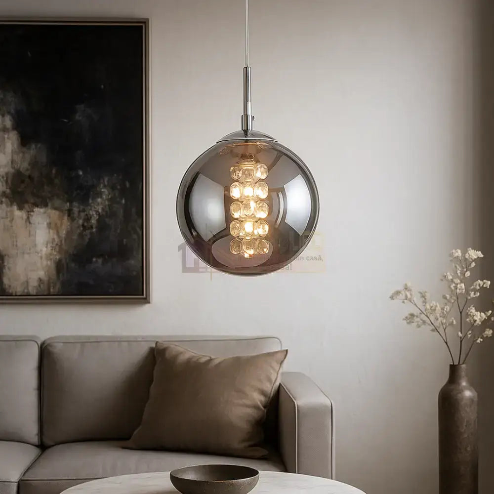 Pendul Abajur 1xG9 Chrome Chrome / SUSPENDATE