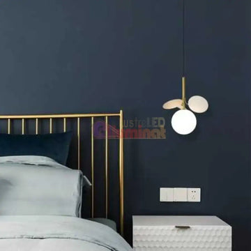 Pendul Abajur Mat 1xG9 Gri