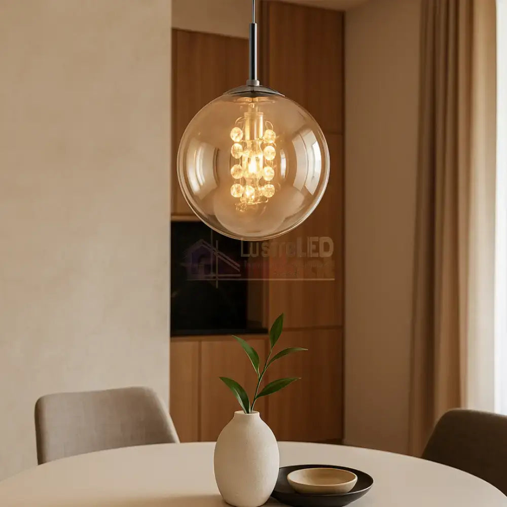 Pendul Abajur 1xG9 Chrome Chrome / SUSPENDATE