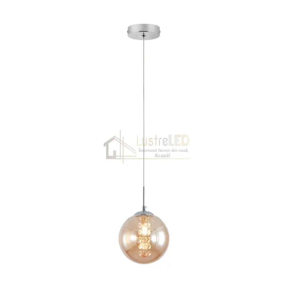 Pendul Abajur 1xG9 Chrome lustreled.ro