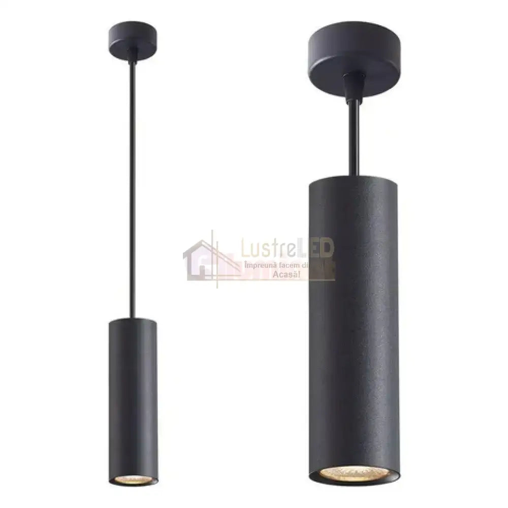 Pendul Aluminiu Pablo Negru 1Xgu10 Lighting Fixtures