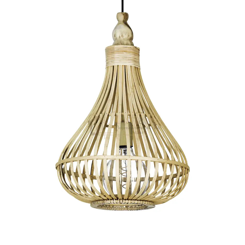 Lustra LED Suspendata AMSFIELD Wood Style  EGLO 49772 lustreled.ro