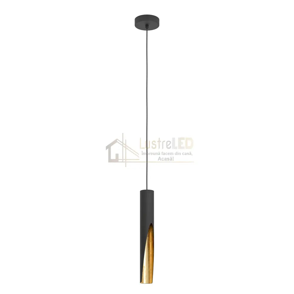 Pendul BARBOTTO Black & Gold 110CM NEGRU + AURIU / SUSPENDATE Lighting Fixtures