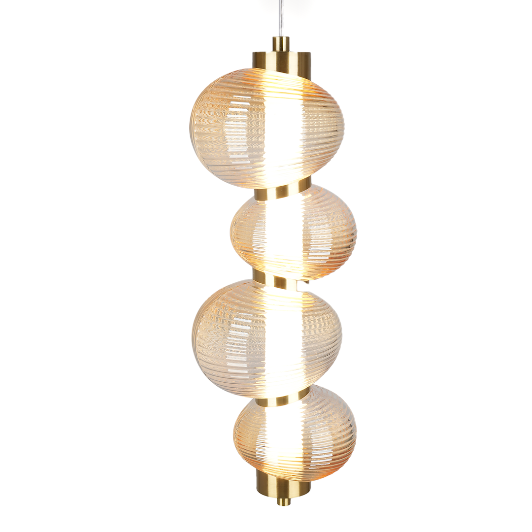 Pendul LED BOLLA Gold Premium Echivalent 200W