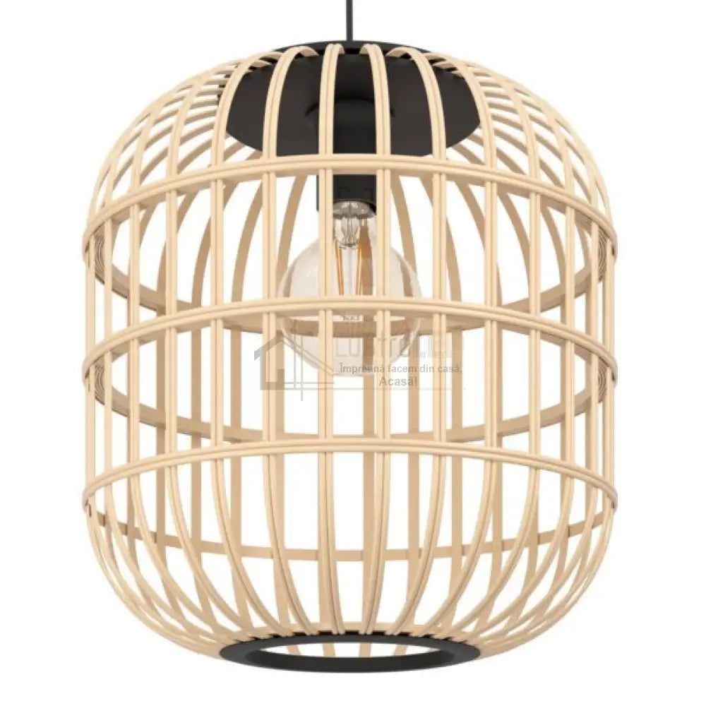 Pendul BORDESLEY Nature 110CM LEMN / VINTAGE SI RETRO DESIGN Lighting Fixtures