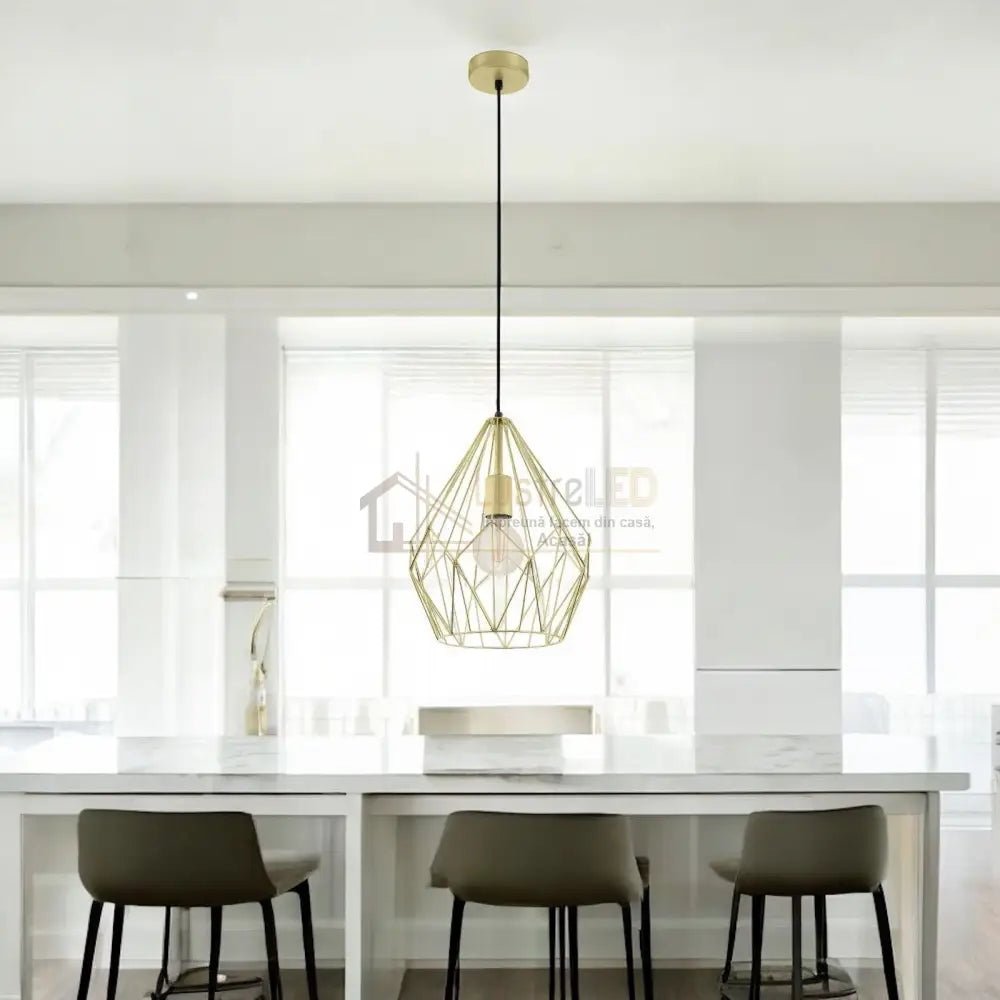 Pendul CARLTON Gold 110CM Eglo AURIE / SUSPENDATE Lighting Fixtures