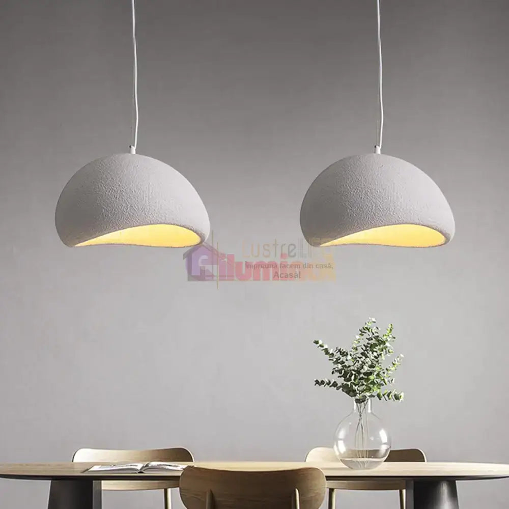 Pendul Gri ROTUND 50cm  GB7499B-H50 lustreled.ro