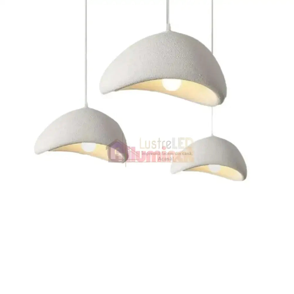 Pendul ALB Triunghi 30cm GB7499A-B30 lustreled.ro
