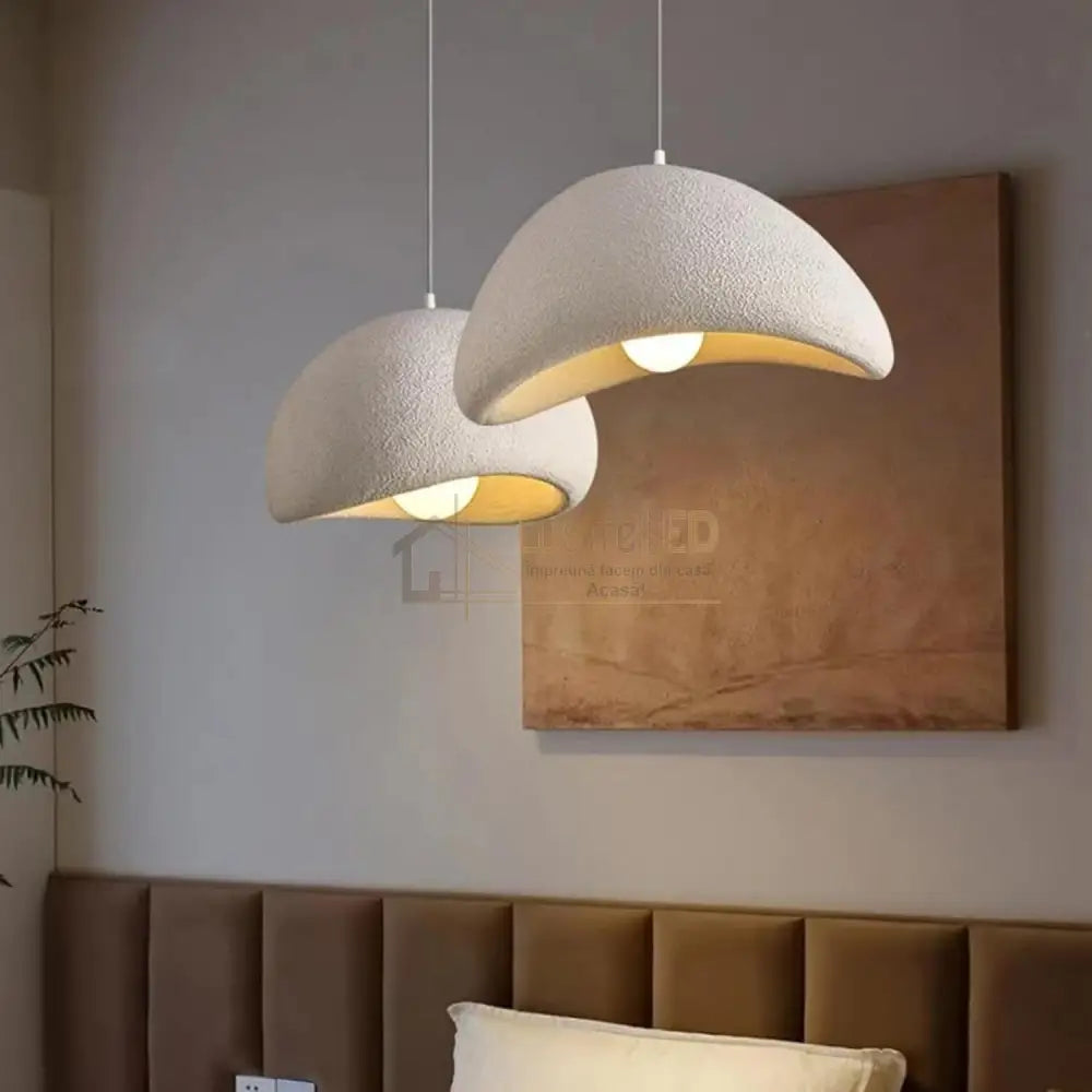 Pendul ALB Triunghi 50cm GB7499A-B50 lustreled.ro