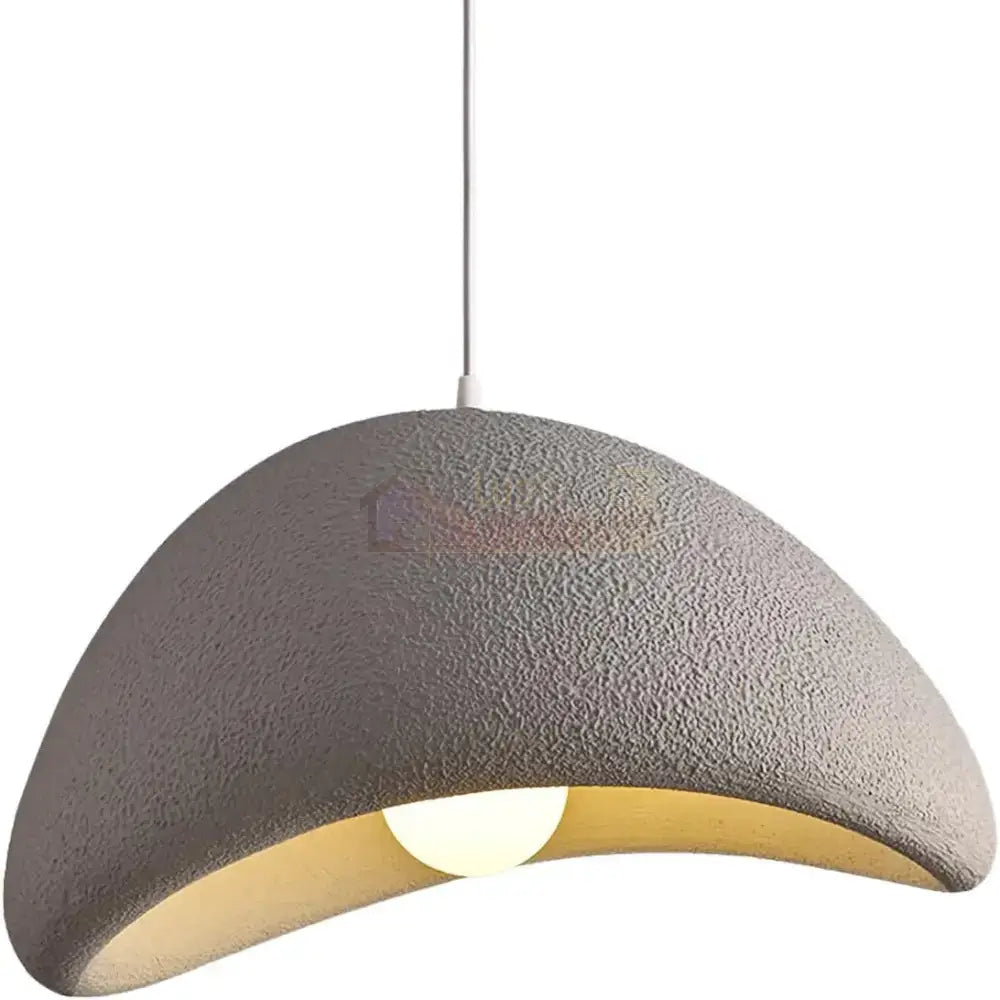 Pendul Gri Triunghi 30cm GB7499A-H30 GRI / VINTAGE SI RETRO DESIGN Lighting Fixtures