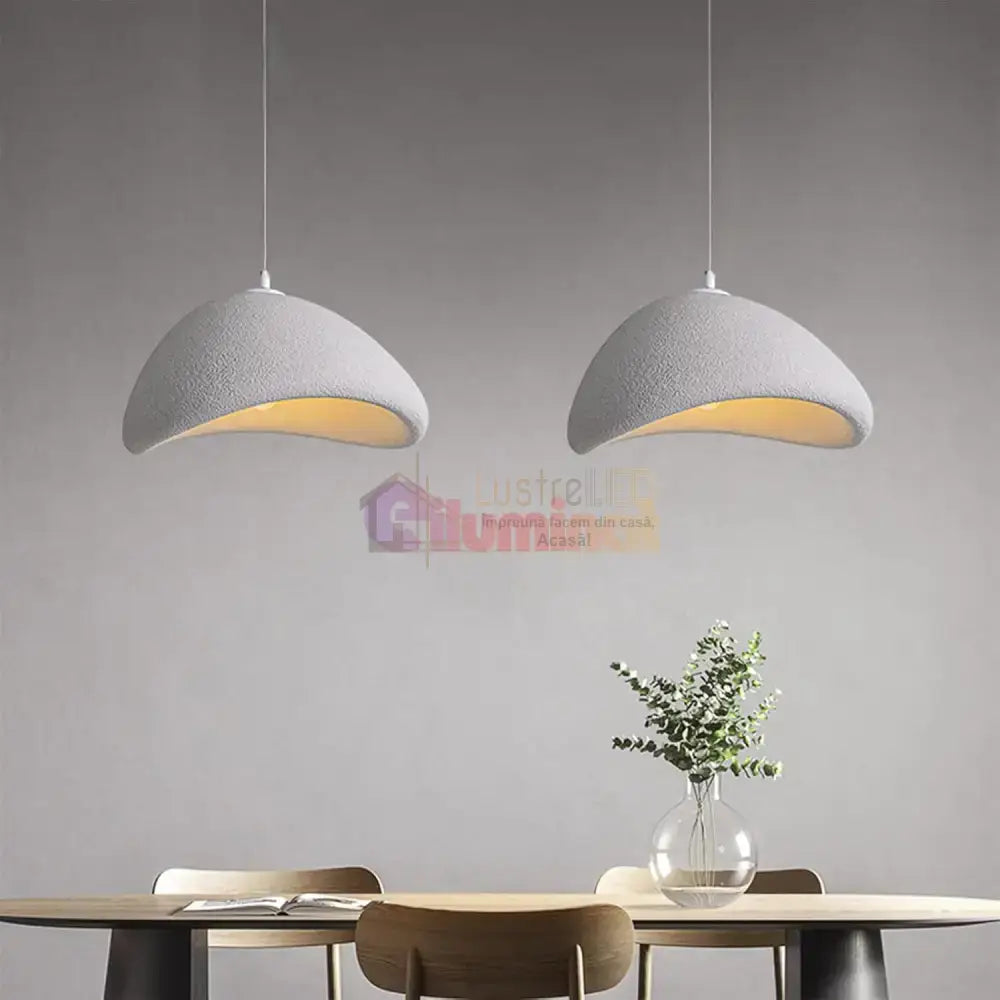 Pendul COLOSSUS Triunghi Gri 30cm lustreled.ro