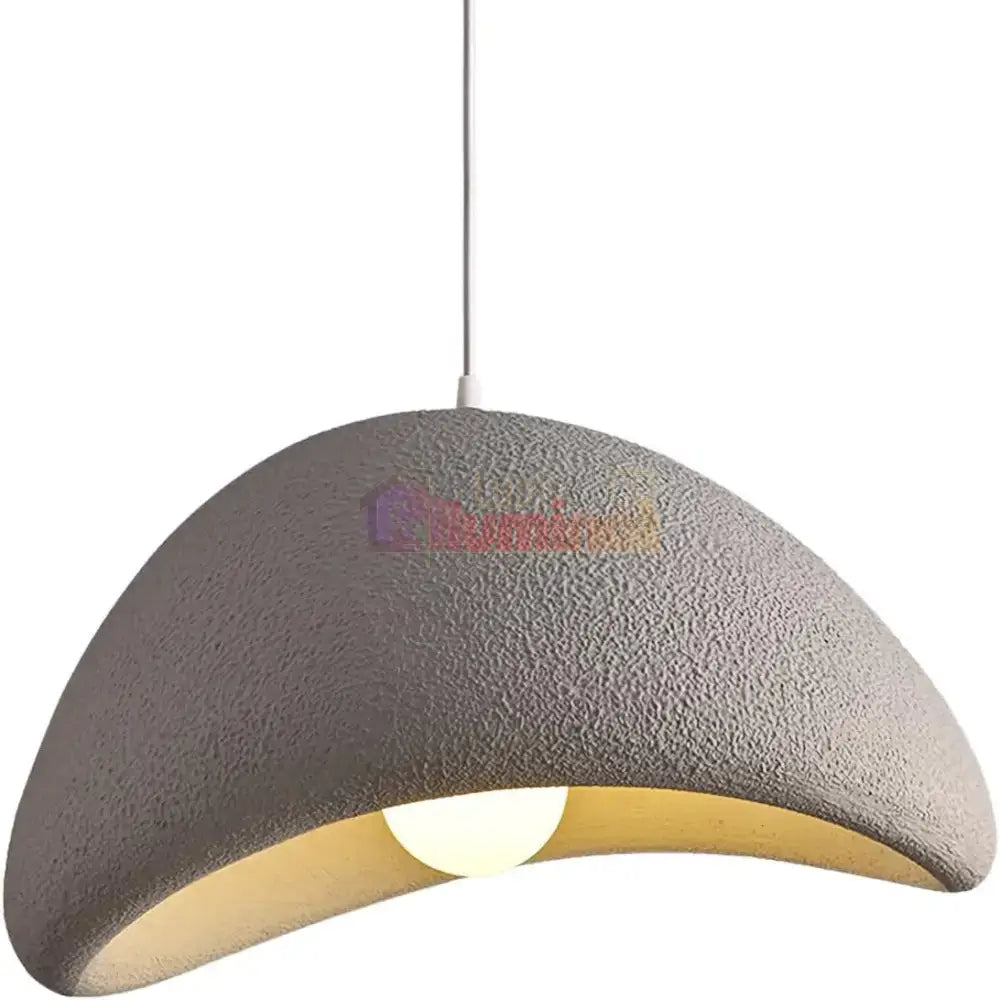 Pendul COLOSSUS Triunghi Gri 30cm lustreled.ro