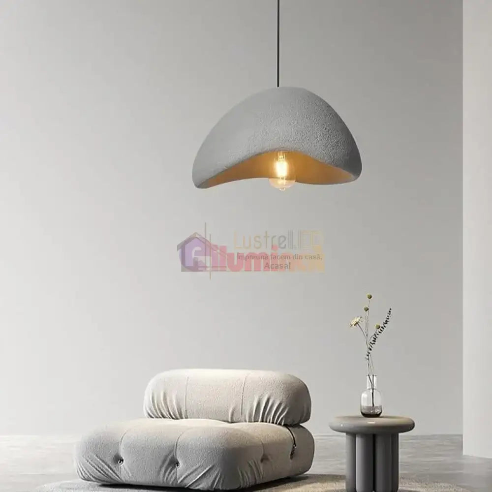 Pendul Gri Triunghi 50cm GB7499A-H50 lustreled.ro