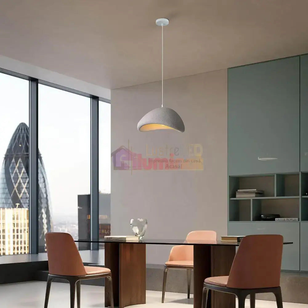 Pendul Gri Triunghi 50cm GB7499A-H50 lustreled.ro