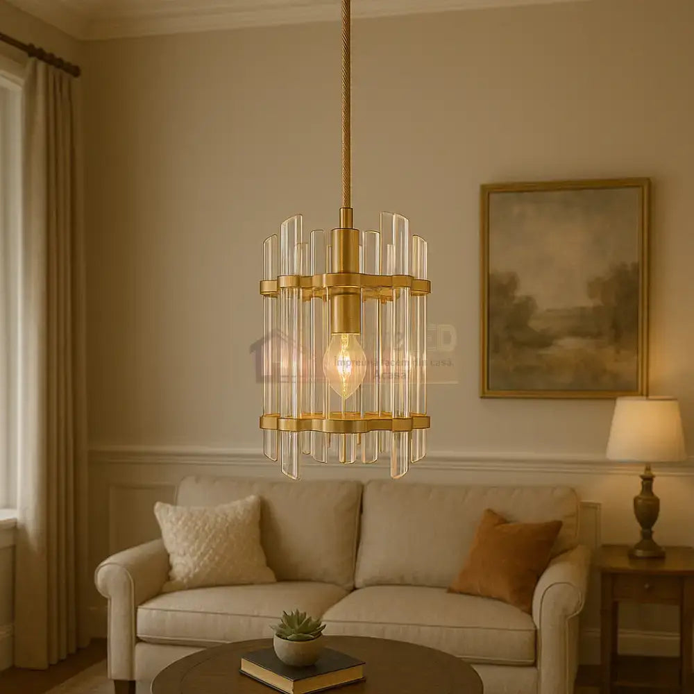Pendul Cristal Luxury ALEXANDRIA Gold AURIE / CRISTAL Lighting Fixtures