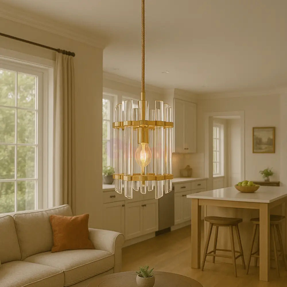 Pendul Cristal Luxury ALEXANDRIA Gold AURIE / CRISTAL Lighting Fixtures