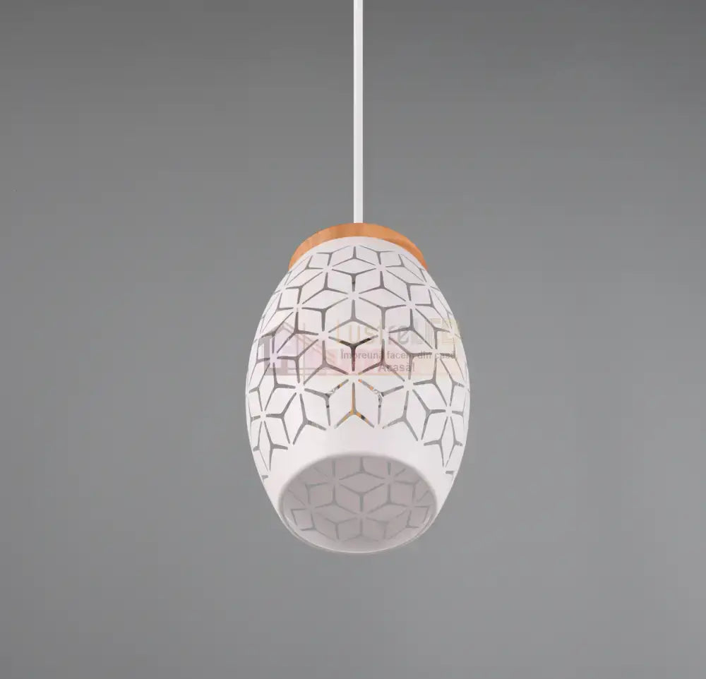 Pendul BIDAR 1xE27 Alb ALBA / VINTAGE SI RETRO DESIGN Lighting Fixtures