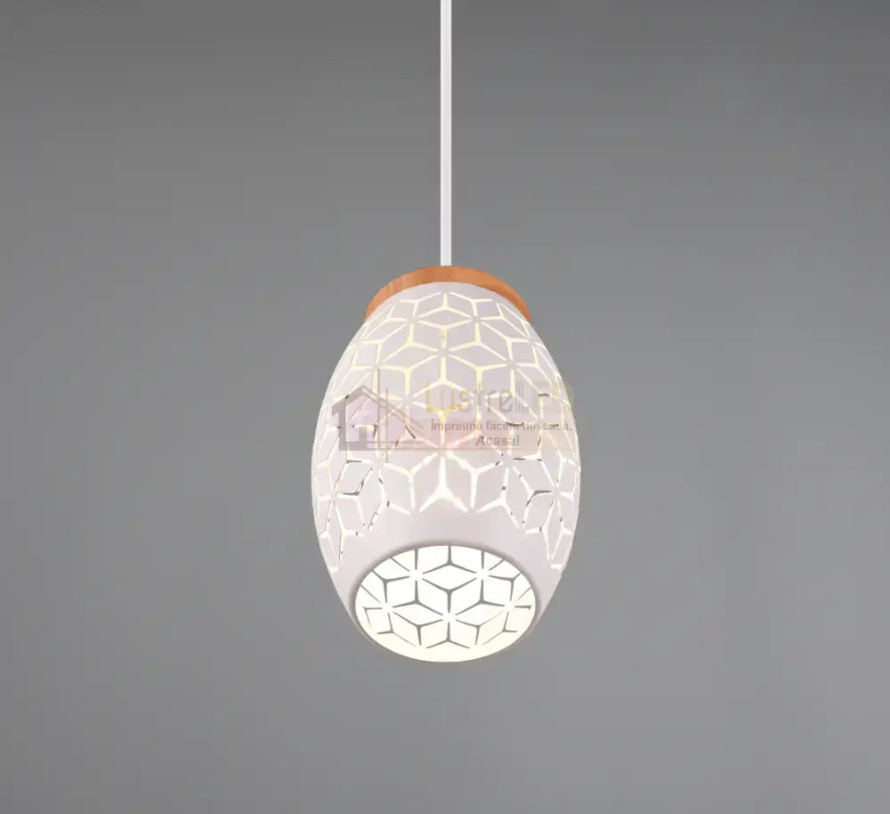 Pendul BIDAR 1xE27 Alb ALBA / VINTAGE SI RETRO DESIGN Lighting Fixtures