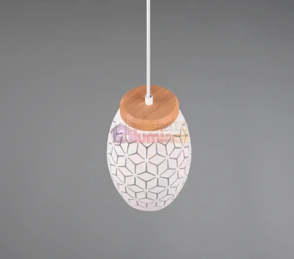 Pendul BIDAR 1xE27 Alb ALBA / VINTAGE SI RETRO DESIGN Lighting Fixtures