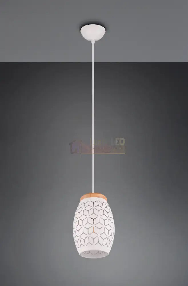 Pendul BIDAR 1xE27 Alb ALBA / VINTAGE SI RETRO DESIGN Lighting Fixtures