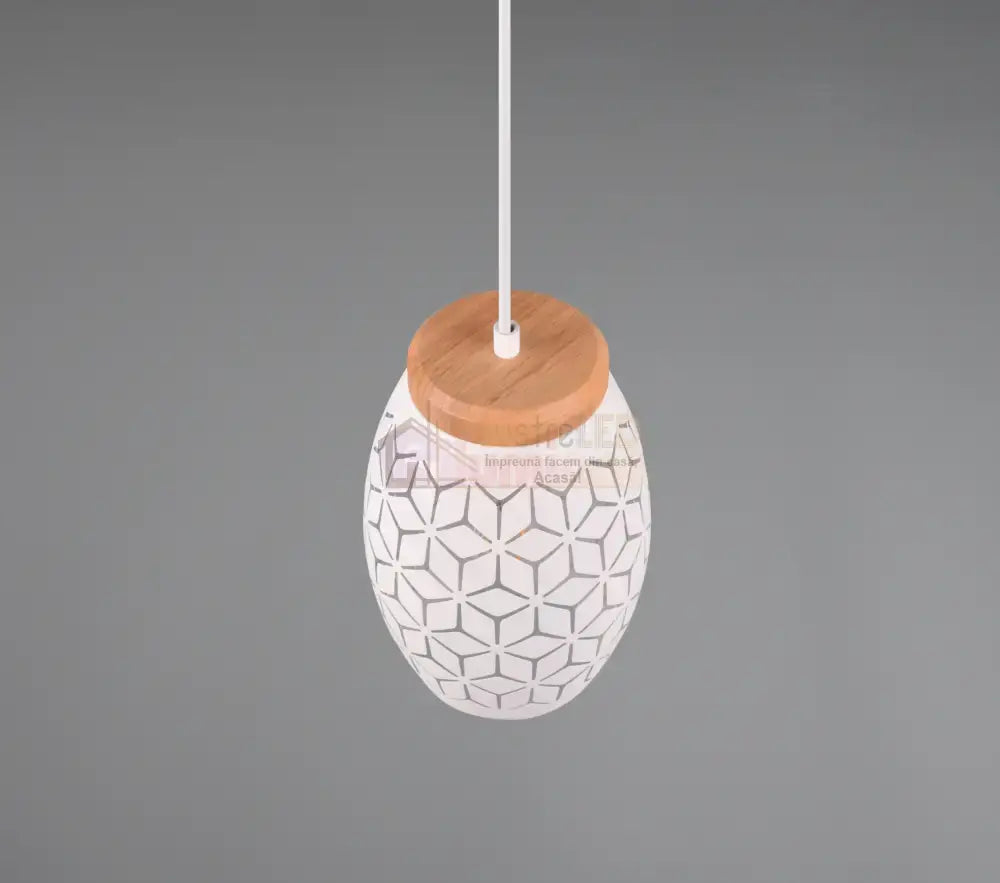 Pendul BIDAR 1xE27 Alb ALBA / VINTAGE SI RETRO DESIGN Lighting Fixtures