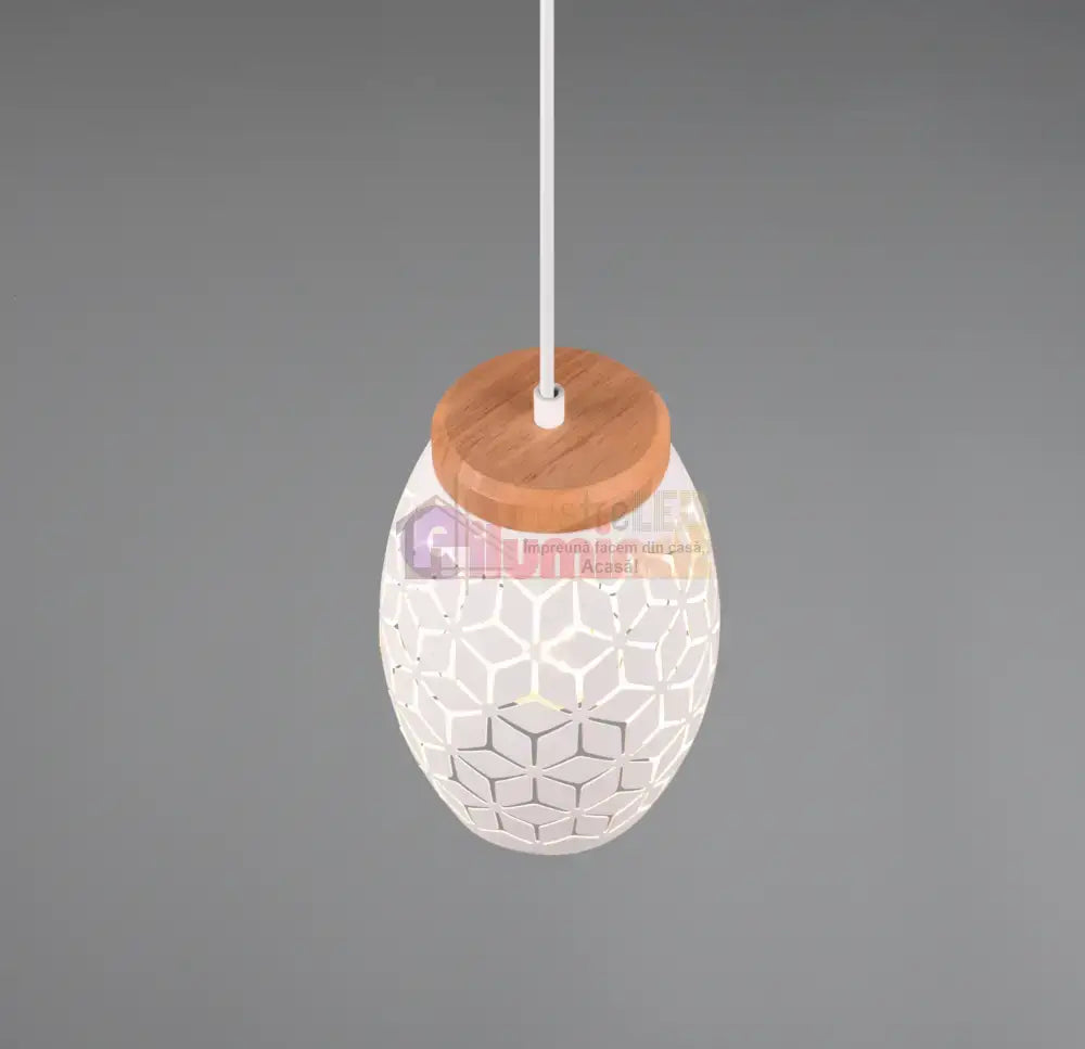 Pendul BIDAR 1xE27 Alb ALBA / VINTAGE SI RETRO DESIGN Lighting Fixtures