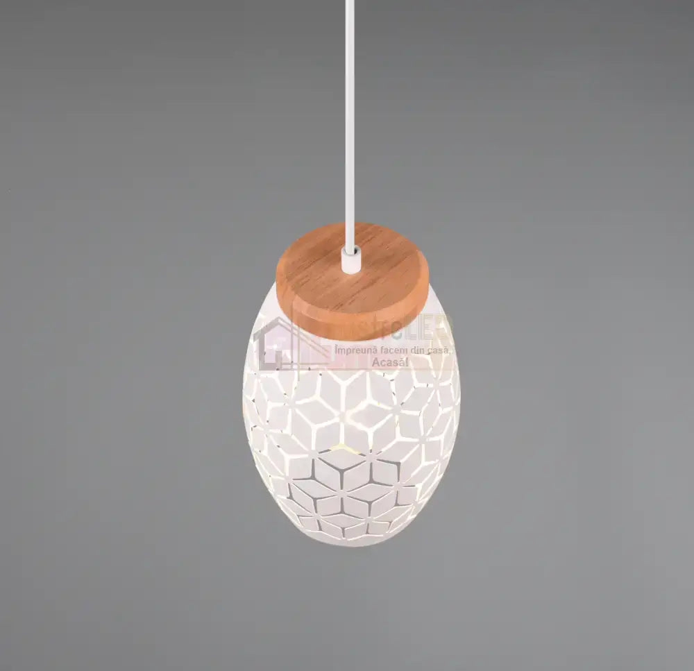 Pendul BIDAR 1xE27 Alb ALBA / VINTAGE SI RETRO DESIGN Lighting Fixtures