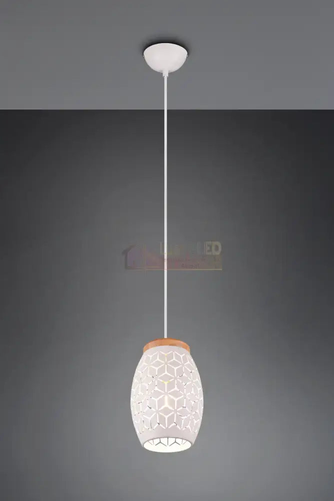 Pendul BIDAR 1xE27 Alb ALBA / VINTAGE SI RETRO DESIGN Lighting Fixtures