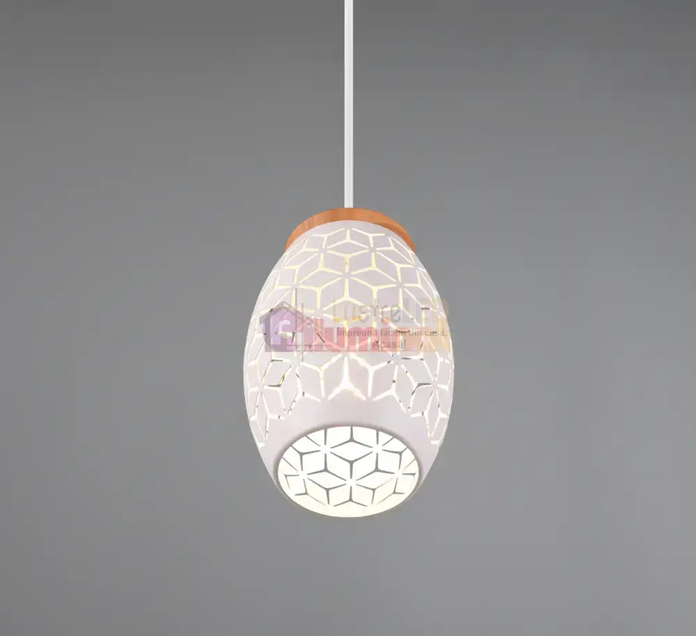 Pendul BIDAR 1xE27 Alb ALBA / VINTAGE SI RETRO DESIGN Lighting Fixtures