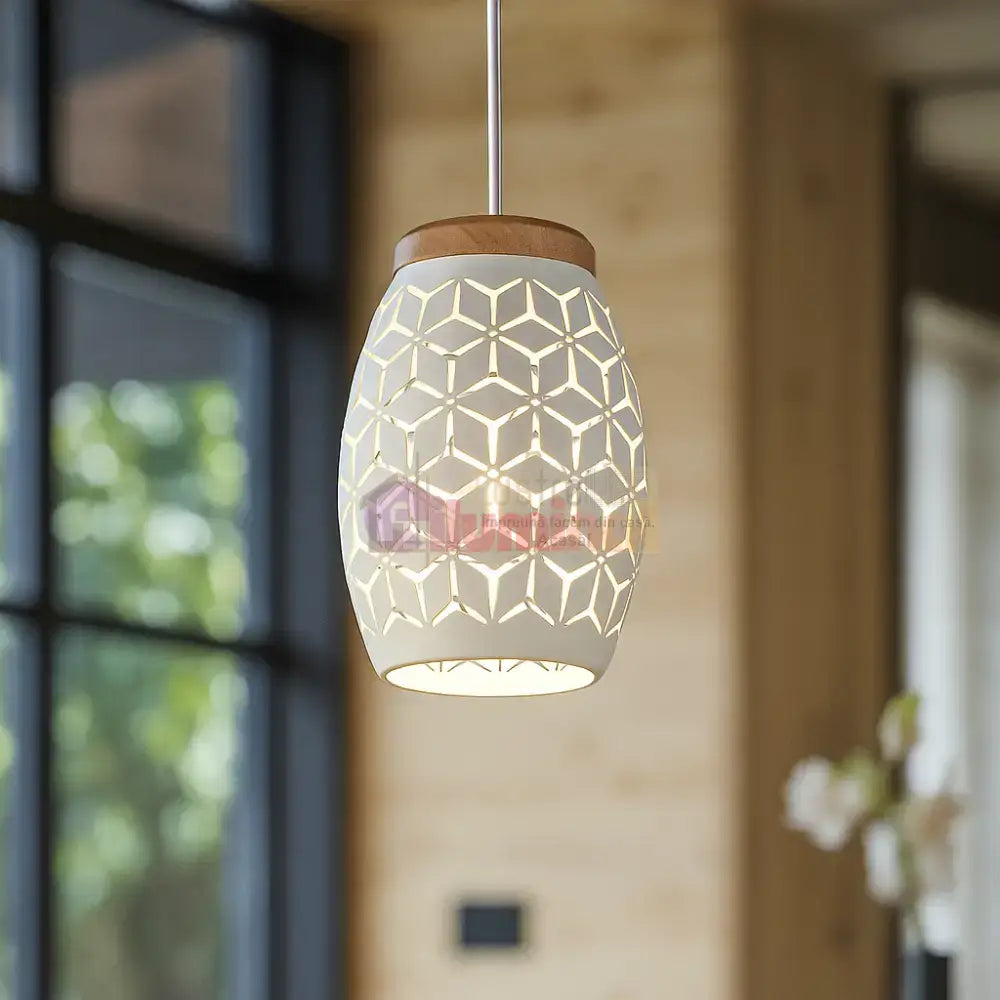 Pendul BIDAR 1xE27 Alb ALBA / VINTAGE SI RETRO DESIGN Lighting Fixtures