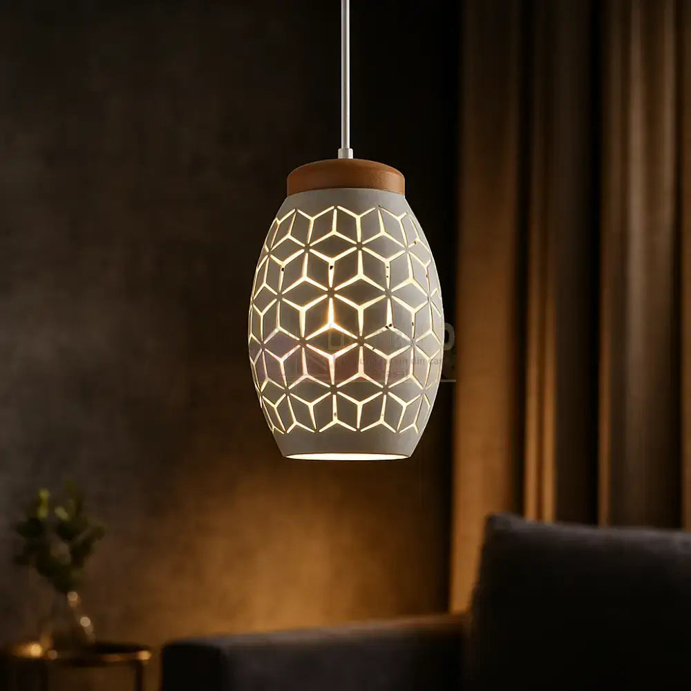 Pendul BIDAR 1xE27 Alb ALBA / VINTAGE SI RETRO DESIGN Lighting Fixtures