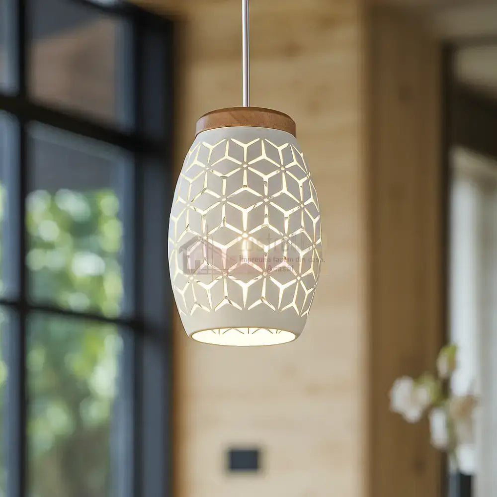 Pendul BIDAR 1xE27 Alb ALBA / VINTAGE SI RETRO DESIGN Lighting Fixtures