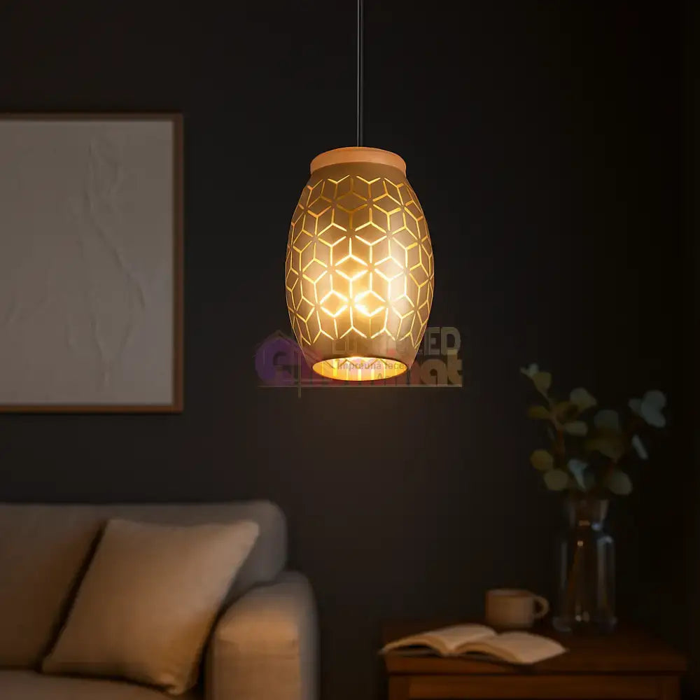Pendul BIDAR 1xE27 Maro MARO / LUXURY Lighting Fixtures