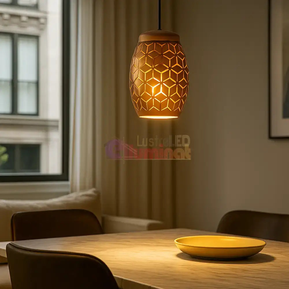 Pendul BIDAR 1xE27 Maro MARO / LUXURY Lighting Fixtures
