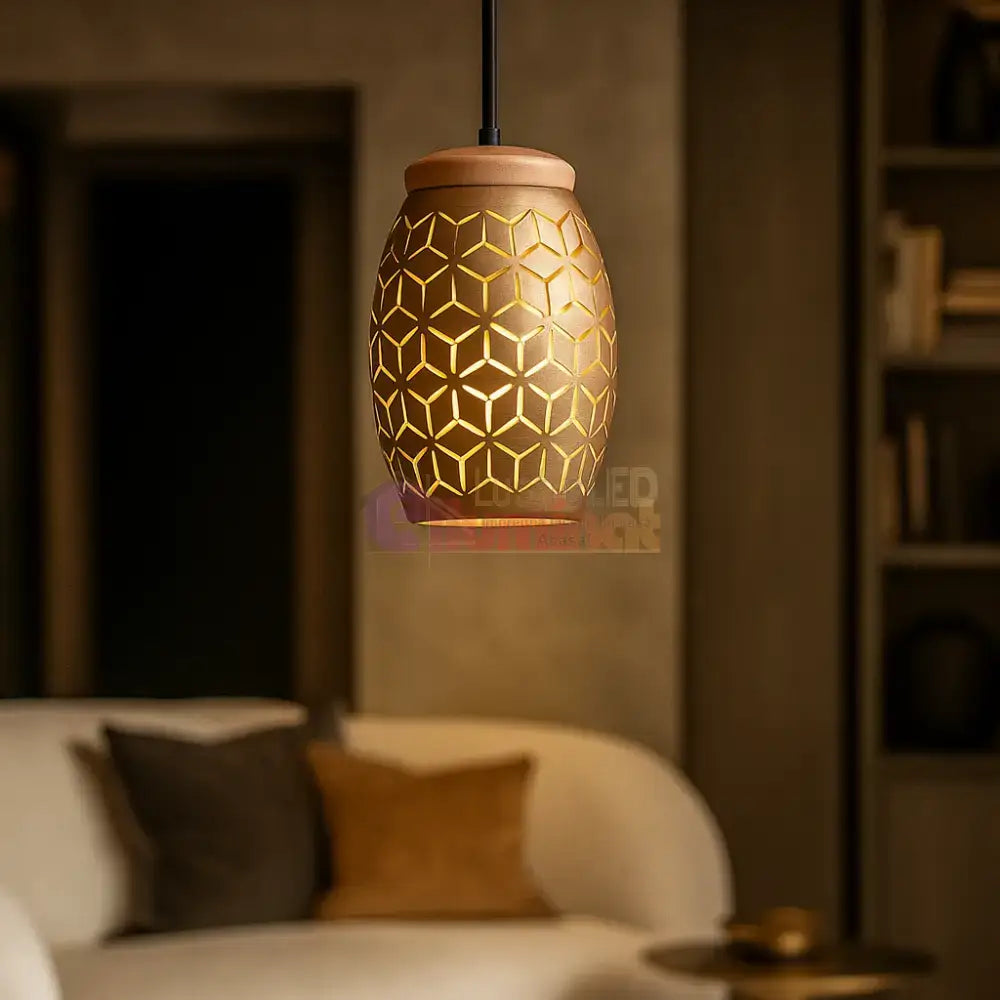 Pendul BIDAR 1xE27 Maro MARO / LUXURY Lighting Fixtures