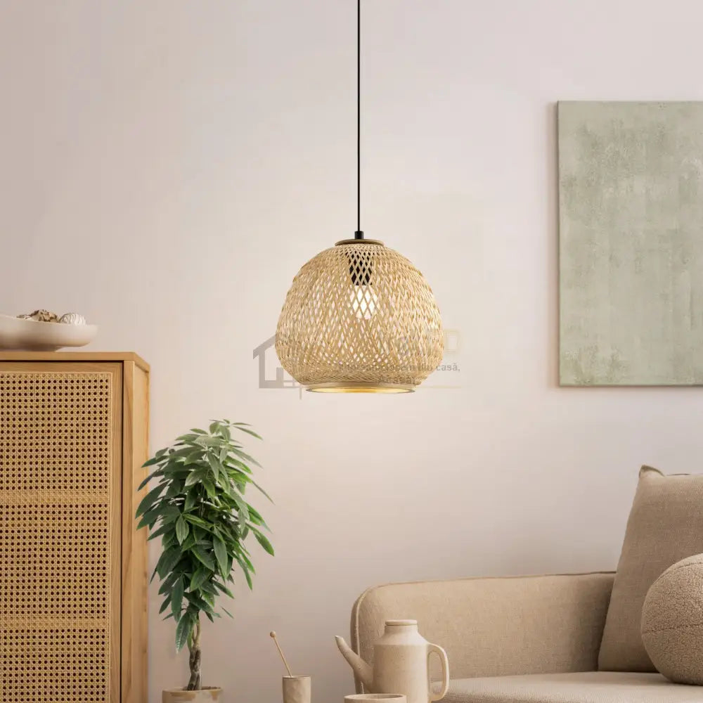 Pendul DEMBLEBY Wood 110CM LEMN / VINTAGE SI RETRO DESIGN Lighting Fixtures