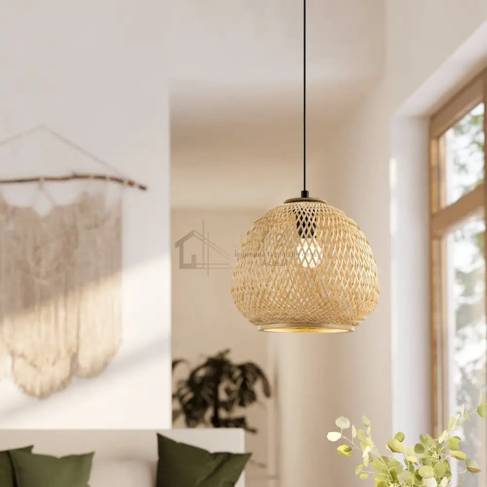 Pendul DEMBLEBY Wood 110CM LEMN / VINTAGE SI RETRO DESIGN Lighting Fixtures