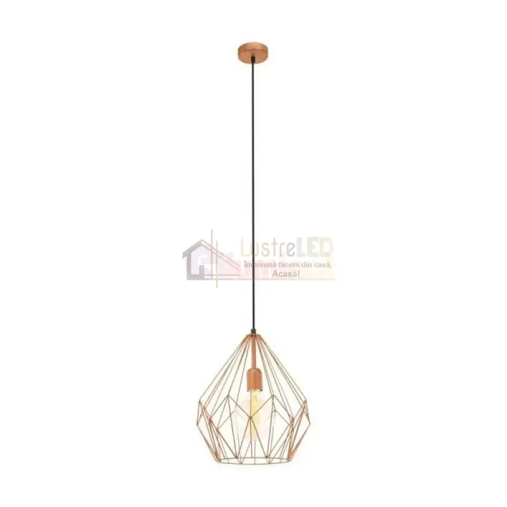 Pendul Eglo Carlton Copper 49258 Lighting Fixtures