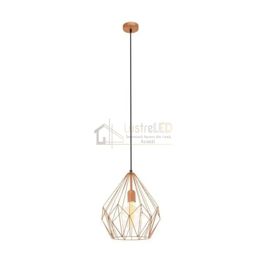 Pendul Eglo Carlton Copper 49258 Lighting Fixtures