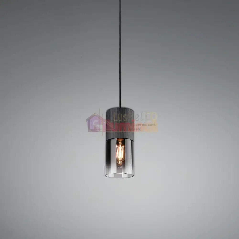 Pendul Fumuriu 1xE27 ROBIN lustreled.ro