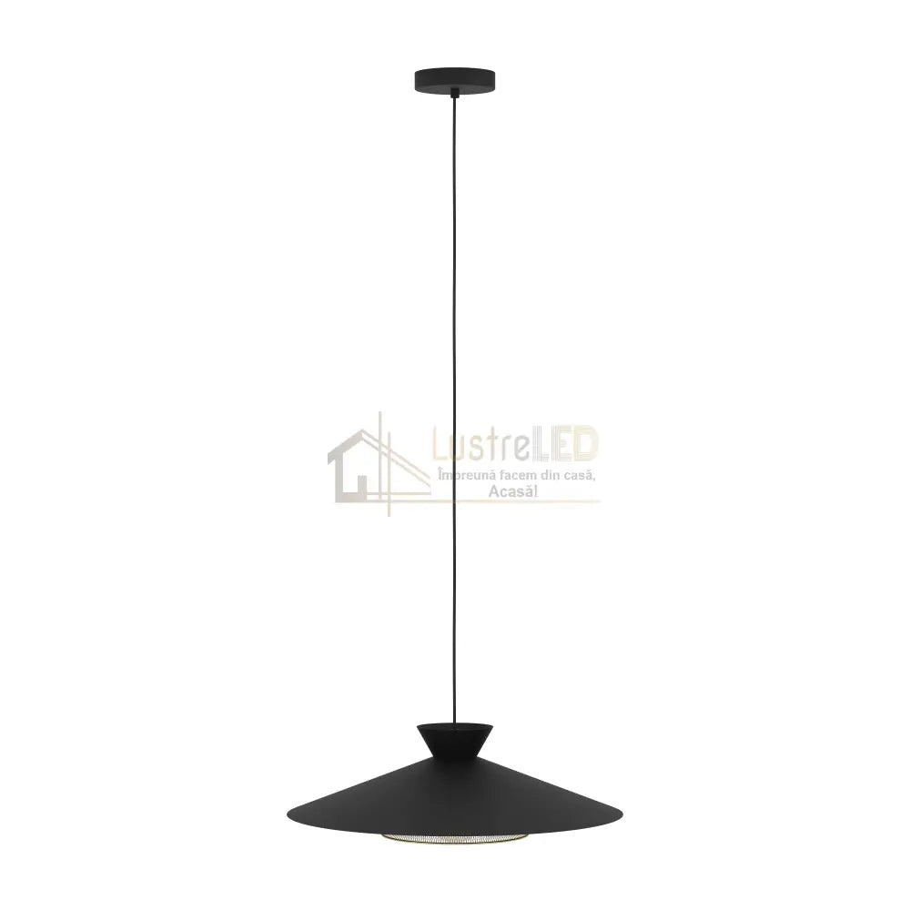 Pendul GRIZEDALE Black 110CM Eglo NEAGRA / SUSPENDATE Lighting Fixtures
