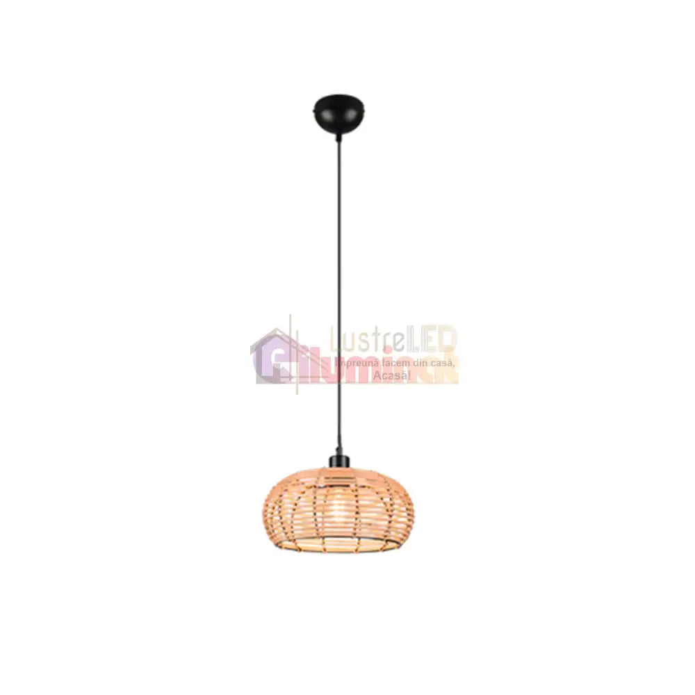 Pendul INGA Wood 3xE27 lustreled.ro