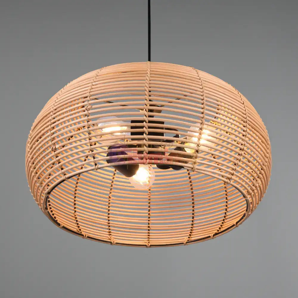 Pendul INGA Wood 3xE27 lustreled.ro
