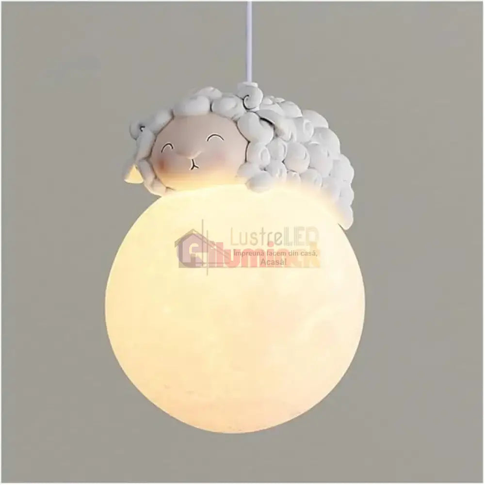 Pendul KIDS Sheepy 1xE27 lustreled.ro