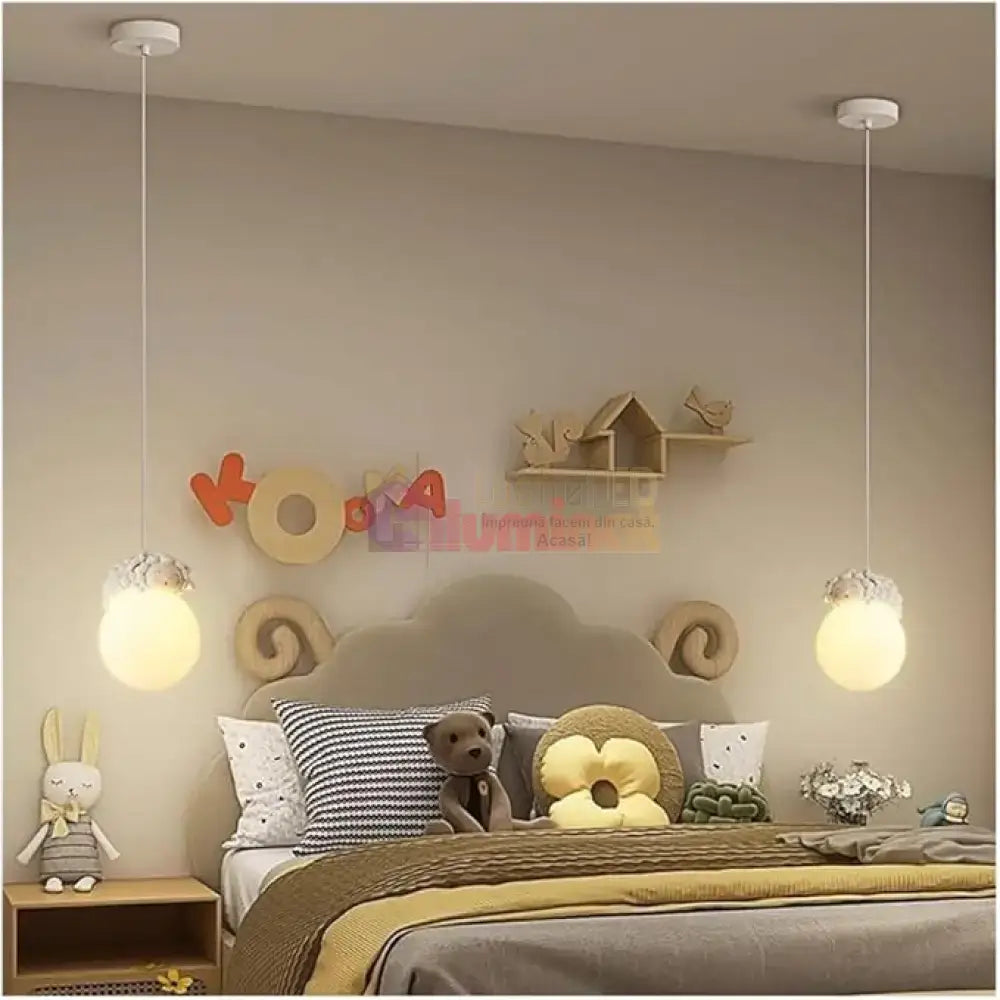 Pendul KIDS Sheepy 1xE27 lustreled.ro