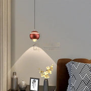 Pendul LED 12W R6 Copper Reglabil Pull UP/DOWN lustreled.ro