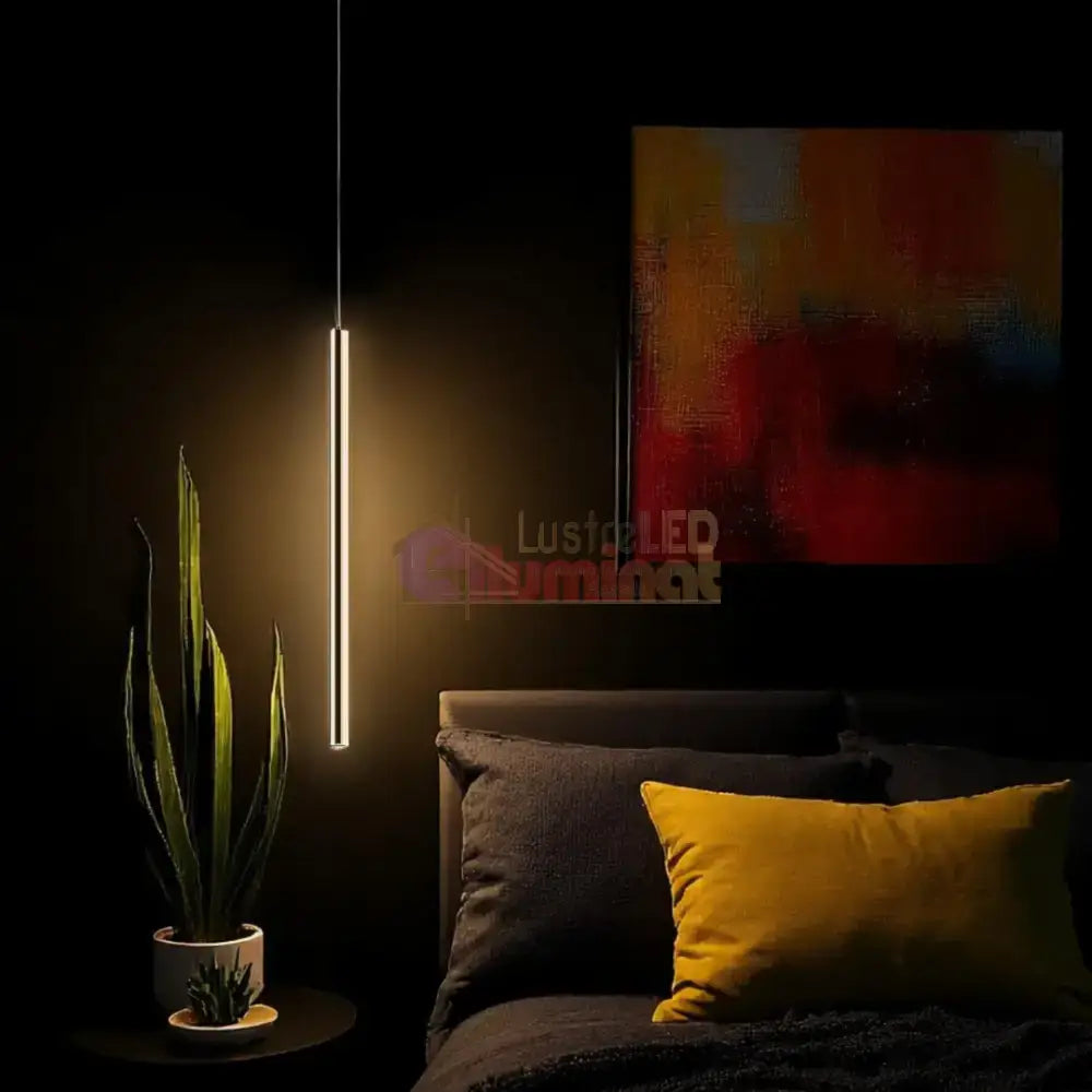 Pendul LED LOYA Gold UltraSlim Premium lustreled.ro