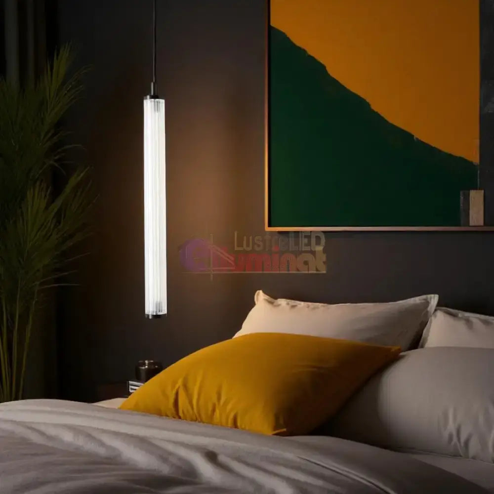 Pendul LED Luxury Black COMO 241cm lustreled.ro