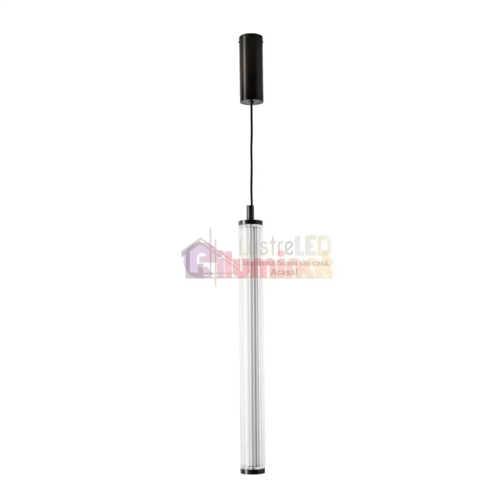 Pendul LED Luxury Black COMO 241cm lustreled.ro