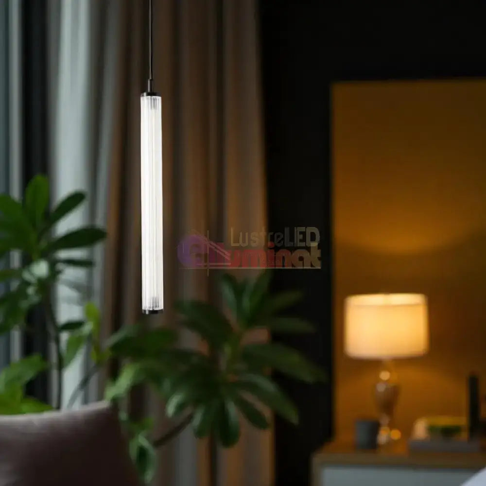 Pendul LED Luxury Black COMO 241cm lustreled.ro